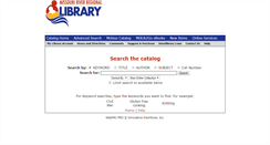 Desktop Screenshot of catalog.mrrl.org